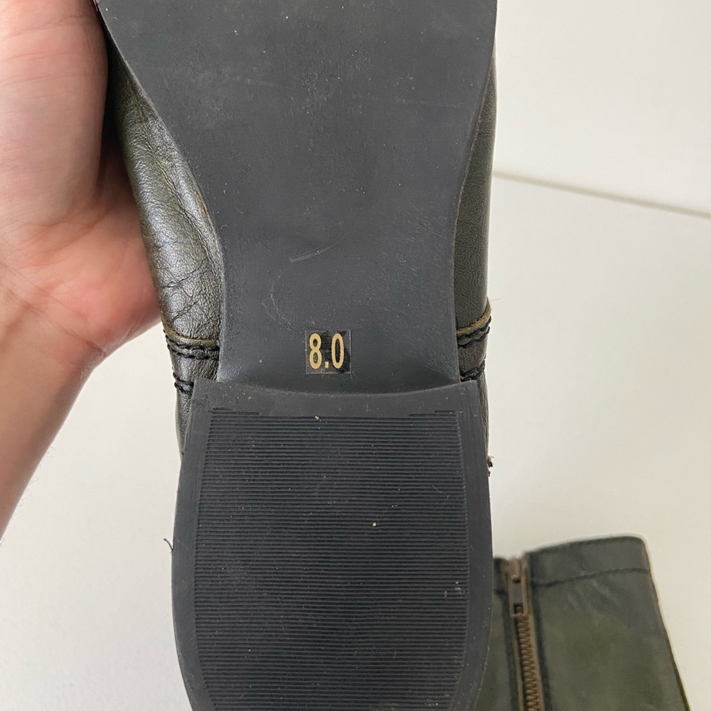 Steve Madden women’s Troopa leather lace up combat boots — size 8 - Picture 5 of 7